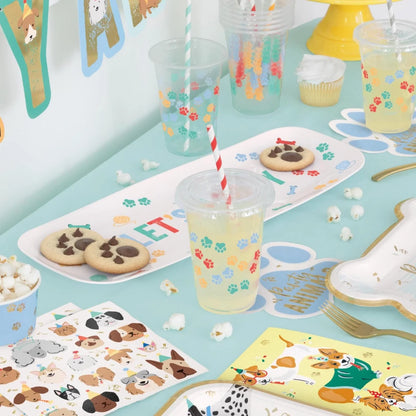 Pawty Animals Paw-Shaped Luncheon Napkins
