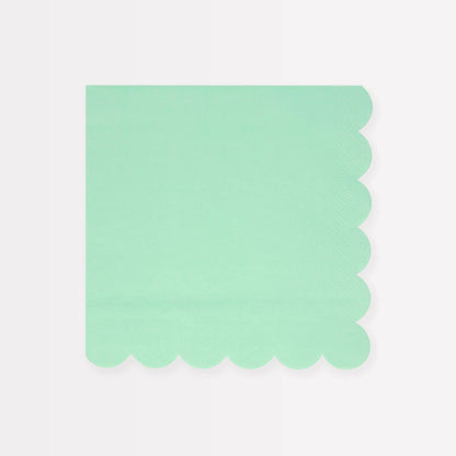 Sea Foam Green Large Napkins