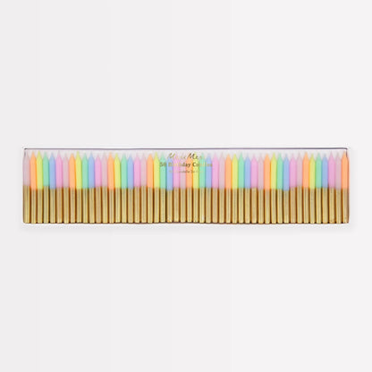 Pastel Mini Candles (x 50)