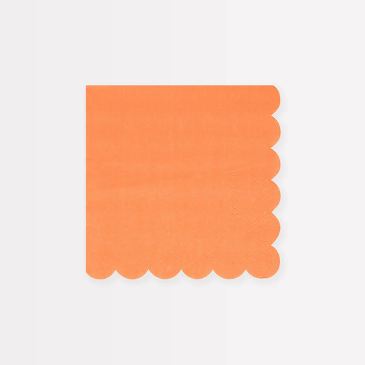 Papaya Small Napkins