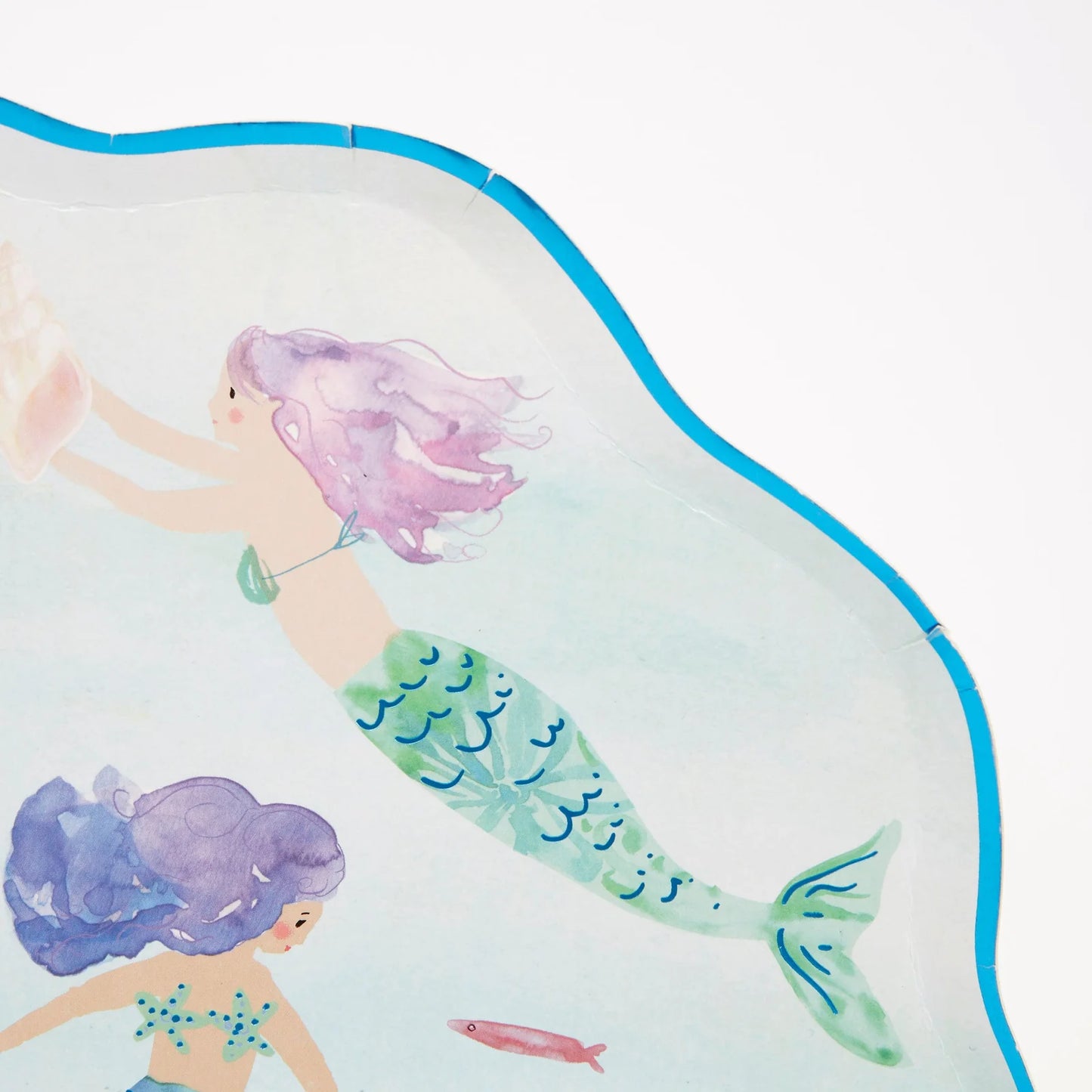 Mermaids Swimming Plates