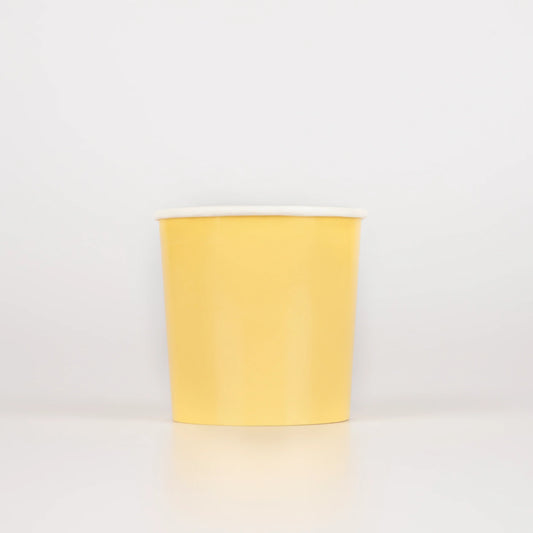Lemon Sherbet Tumbler Cups