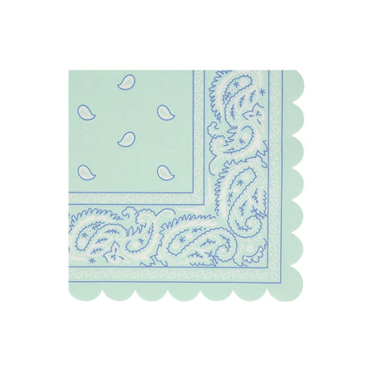 Western Bandana Large Napkins (x 16)