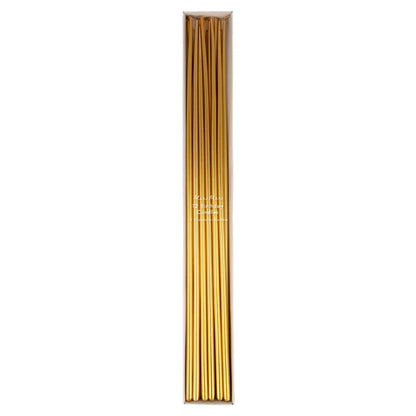 Gold Tall Tapered Candles