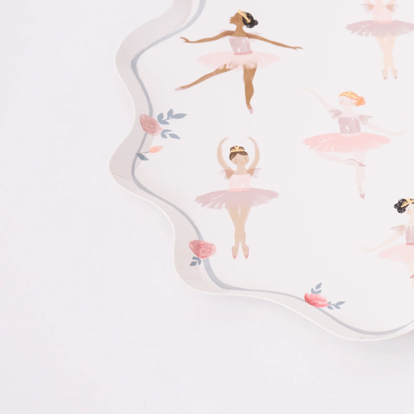 Ballerina Plates (x 8)