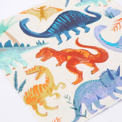 Dinosaur Kingdom Large Napkins