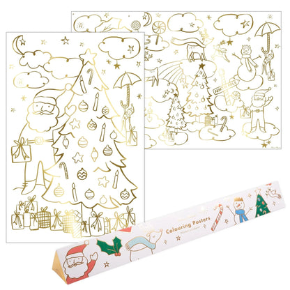 Christmas Coloring Posters