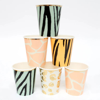 Safari Animal Print Party  Cups