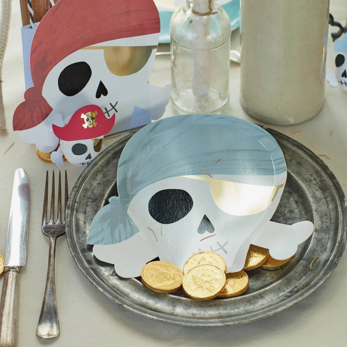 Pirate Party Plates