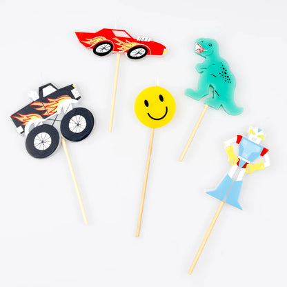 Toybox Icon Candles (x 5)
