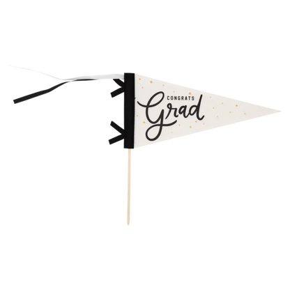 Congrats Grad Felt Pennant Banner