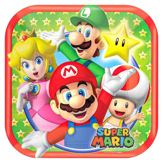 Super Mario Brothers - Platos cuadrados