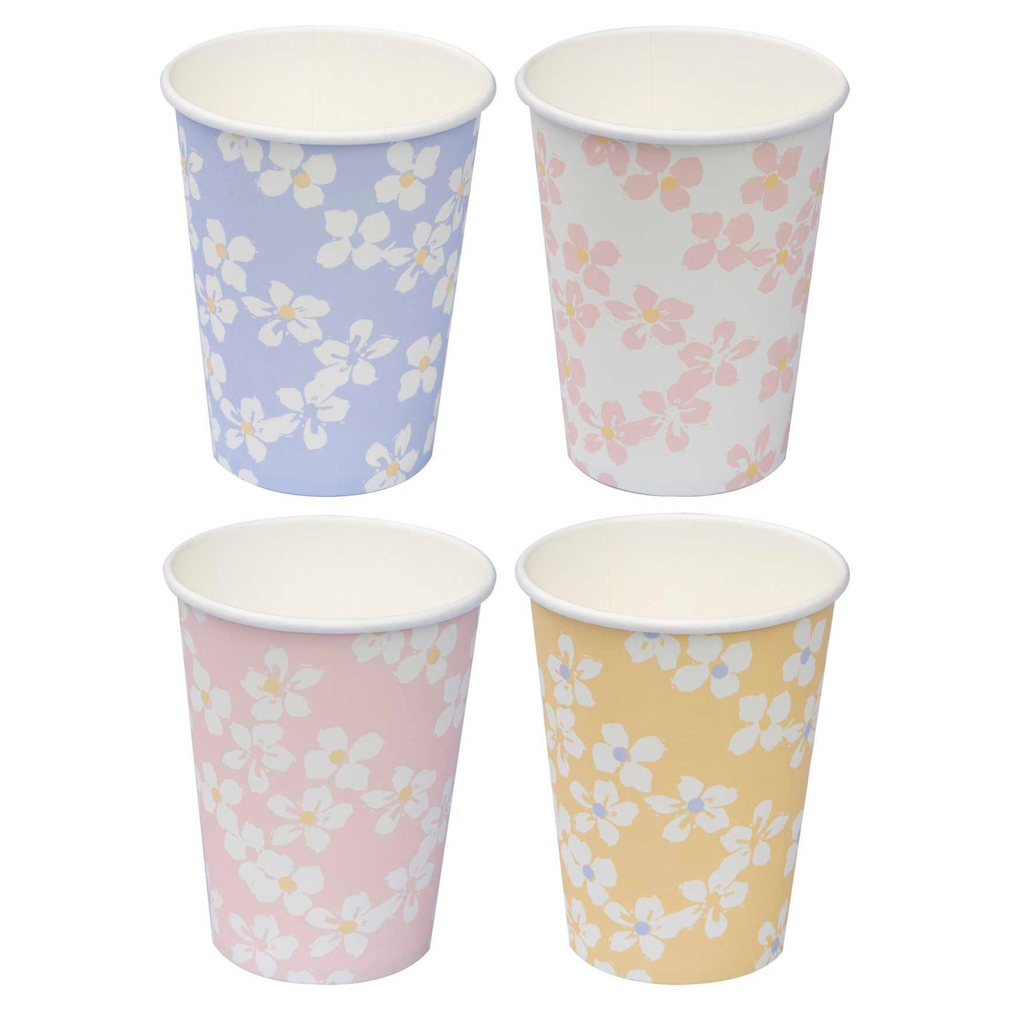 Floral Paper Cups