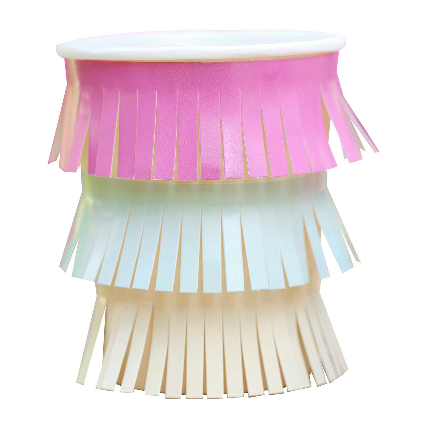 Hawaiian Tassel Fringe Paper Cups