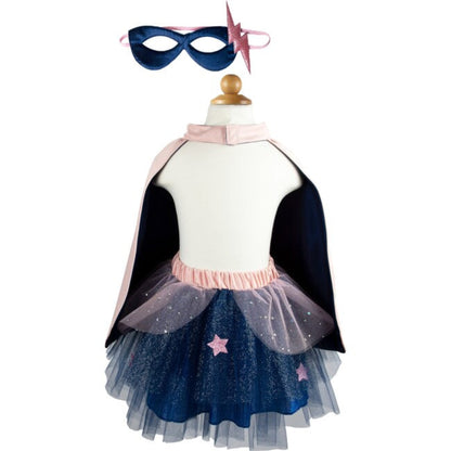 Super-duper Tutu/Cape/Mask, Pink & Navy