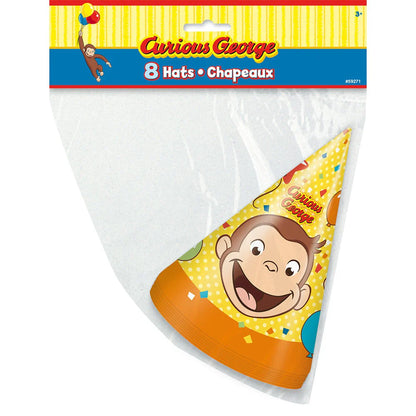 Curious George Party Hats