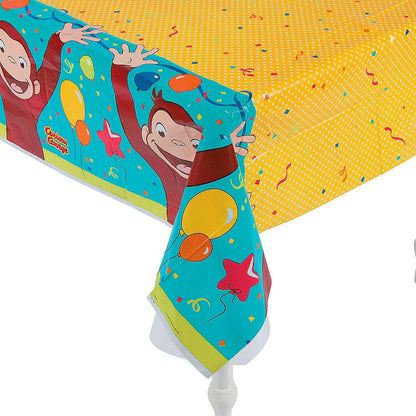 Curious George Plastic Table Cover