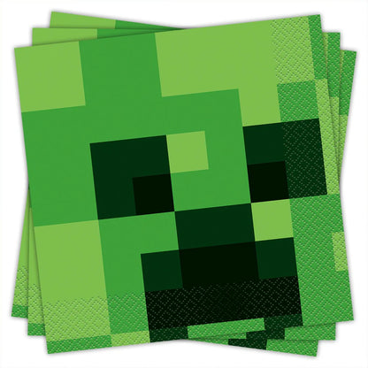 MINECRAFT LUNCHEON NAPKINS