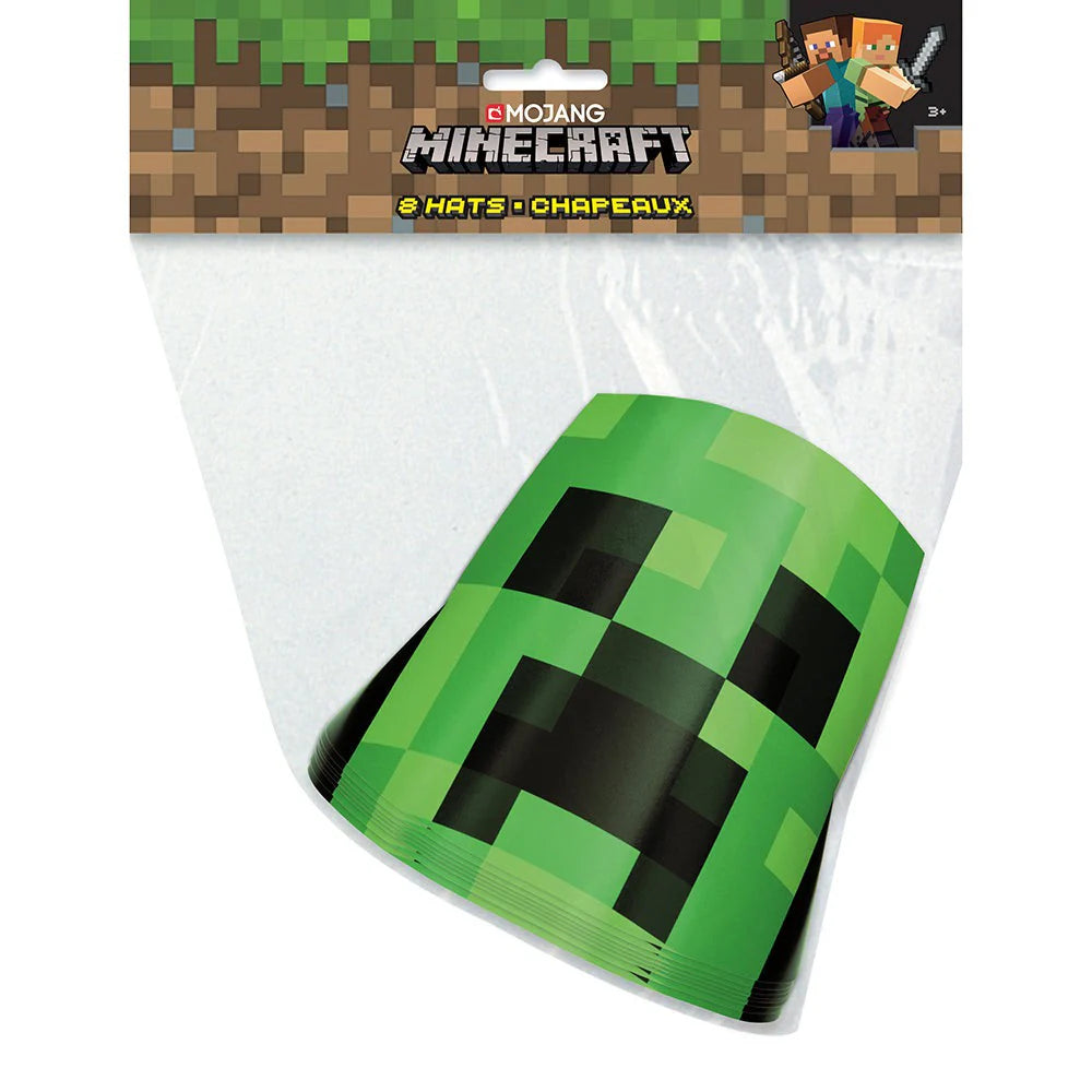 MINECRAFT PARTY HATS